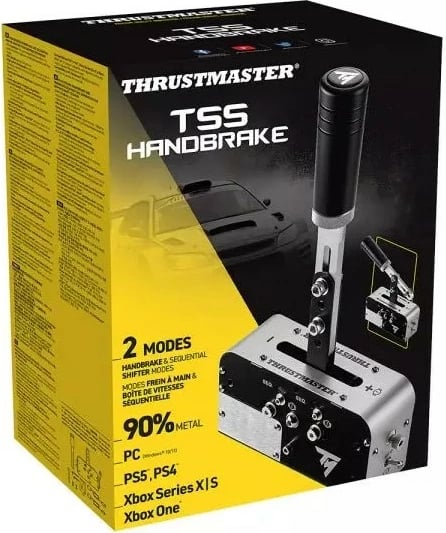 Handbrake Thrustmaster AddOn TSS, manual, USB, zi/argjendtë