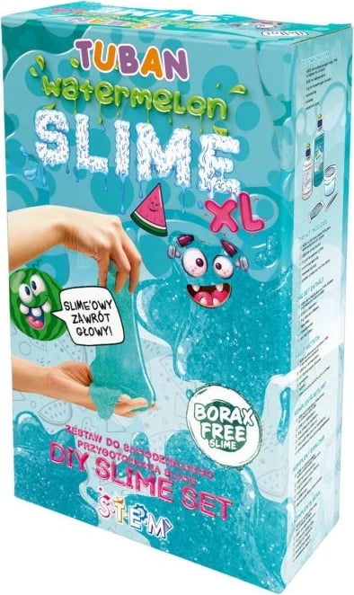 Set slime TUBAN TU3171, XL, aromë shalqiri, turkuaz