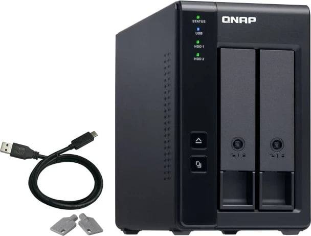 Njësi zgjerimi QNAP TR-002, e zezë