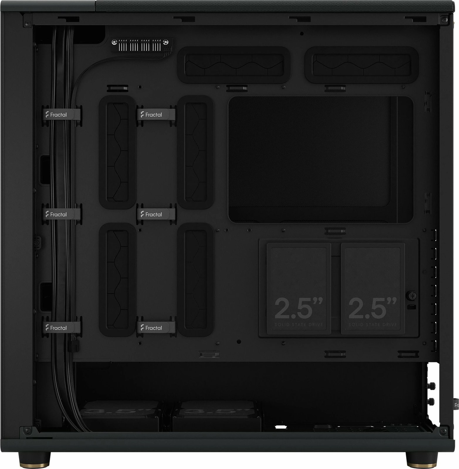 Kasë Fractal Design North XL, Midi Tower, ATX/EATX, zeze/charcoal, gaming