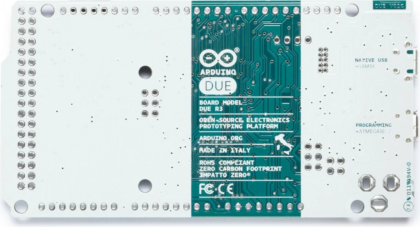 Pllakë amë Arduino Due, 84 MHz, 0.512 MB, 96 KB, 3.3 V