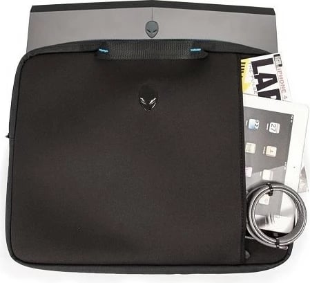 Mbështjellës Dell Alienware Vindicator 2.0, 13 inç, neopren, zi/gri