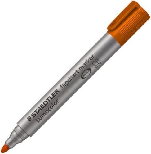 Marker flipchart Staedtler 356-4, 2mm, portokalli