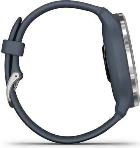 Smartwatch Garmin Venu 2, 45 mm, AMOLED, GPS, Blu/Argjend