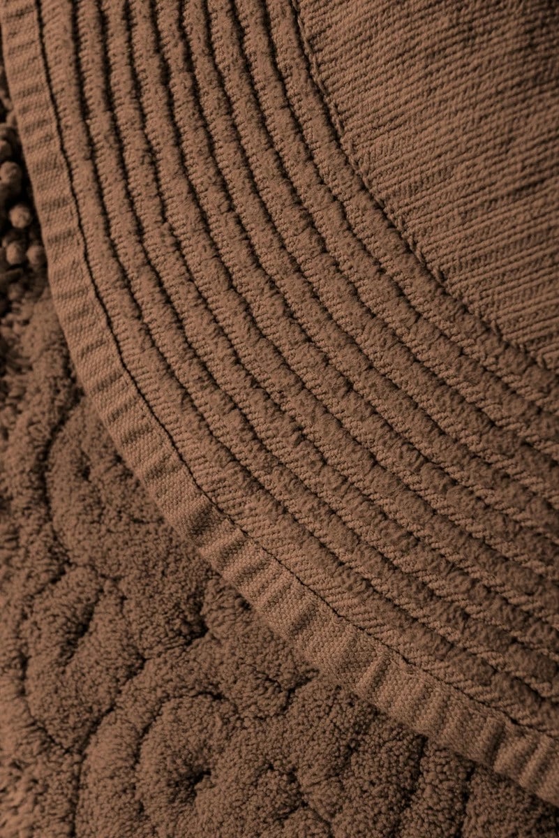 Set tapetash për banjo (2 copë), Mijölnir, Piante Oval, kafe