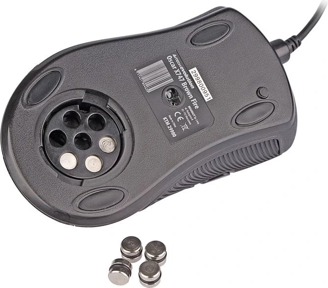 Maus për gaming A4Tech Anti-Vibrate Laser Gaming XL-747H USB Type-A, 3600 DPI