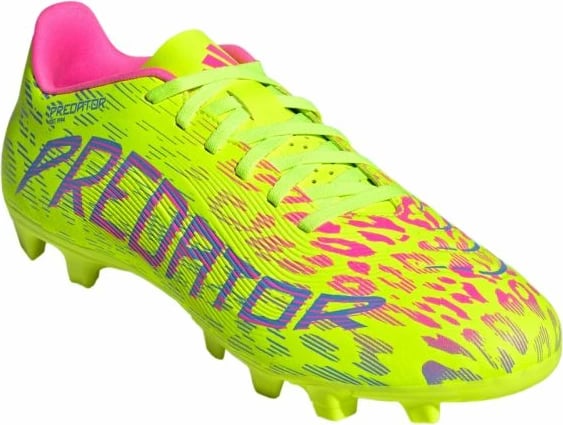 Çizme futbolli adidas për meshkuj dhe fëmijë, të verdha