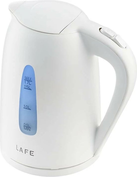 Çajnik elektrik Lafe Essential, 1.7L, 2200W, i bardhë