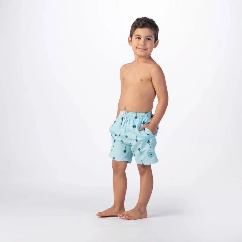 Shorce për not për djemtë AquaWave Bali Jr, blu
