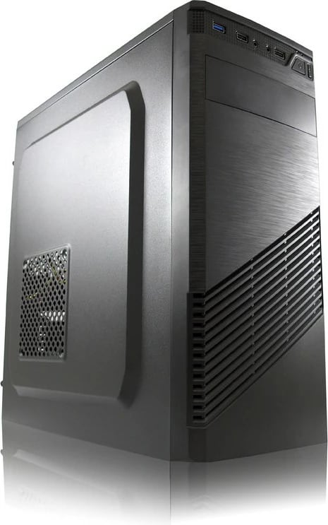 Kasë LC-Power 7037B, Midi Tower, ATX, micro ATX, Mini-ITX, e zezë