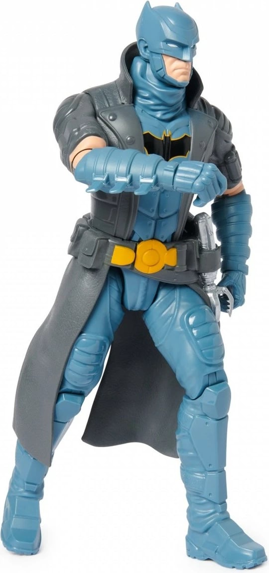 Figurë aksioni Batman Spin Master 6055697, 12 inç, Blu/Gri