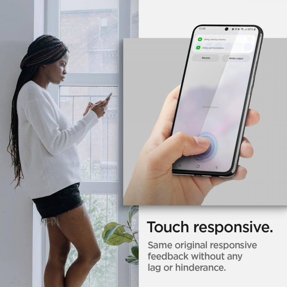 Foli mbrojtëse Spigen Neo Flex për Samsung Galaxy S22 Ultra, 2 copë