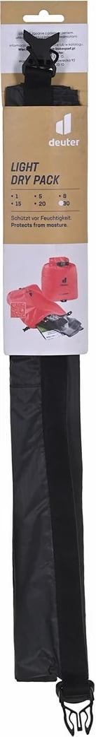 Thes i papërshkueshëm nga uji Deuter Light Drypack 30, 30L, Grafit