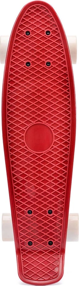 Skejtbord Meteor, kuq-bardhë Skejtbord Meteor, kuq-bardhë