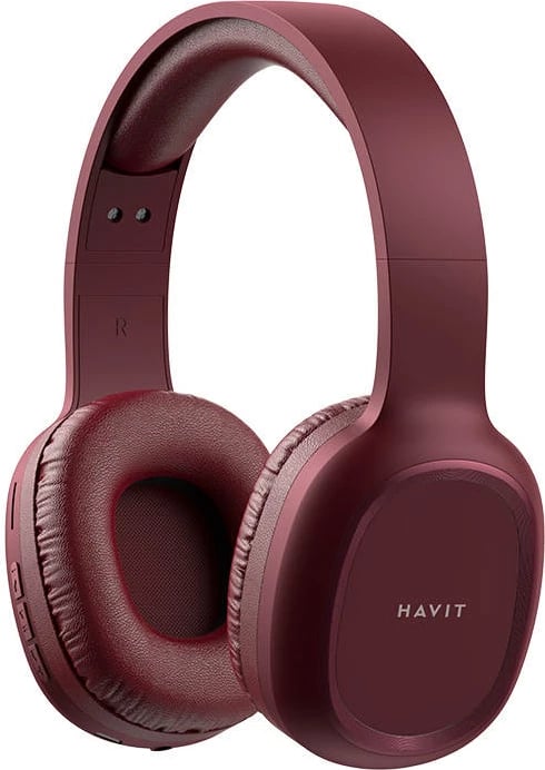 Kufje wireless Havit H2590BT PRO, Bluetooth, të kuqe