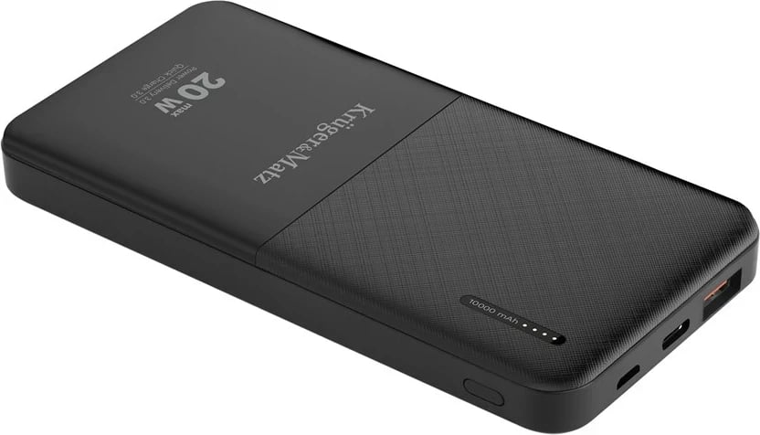 Powerbank Kruger&Matz KM0904, 10000 mAh, QC/PD, e zezë