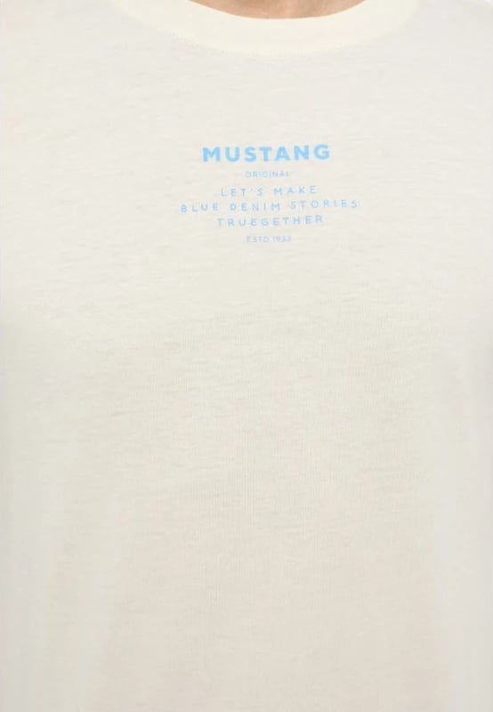 Maicë Mustang për meshkuj, ngjyrë krem