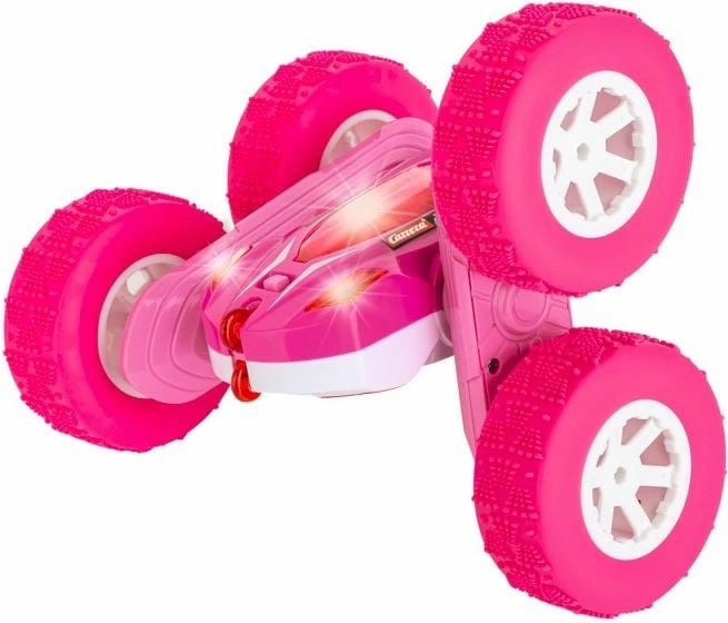 Veture me telekomandë Carrera Mini Turnator RC, 2.4 GHz, Rozë/Bardhë