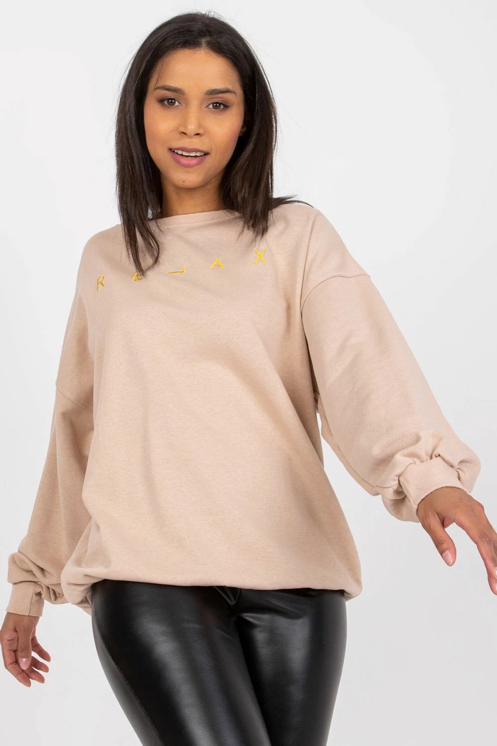 Sweatshirt femra Ex Moda 170409, bezhë