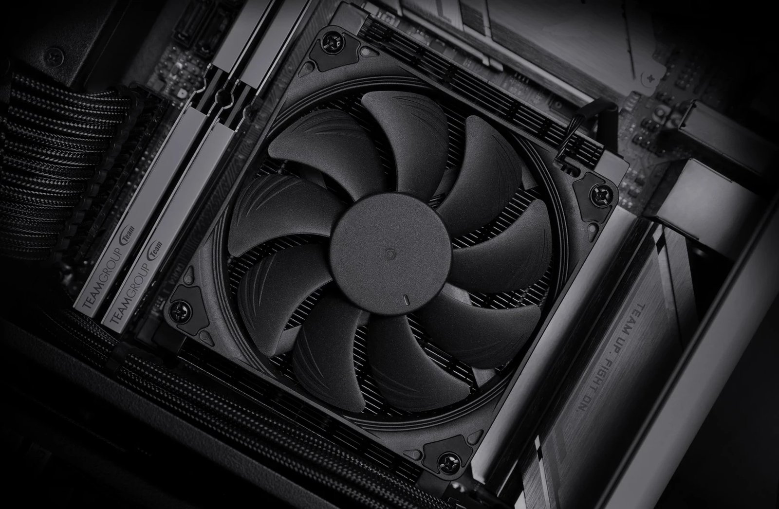 Ftohës Noctua NH-L9a-AM4, 9.2cm, i zi 