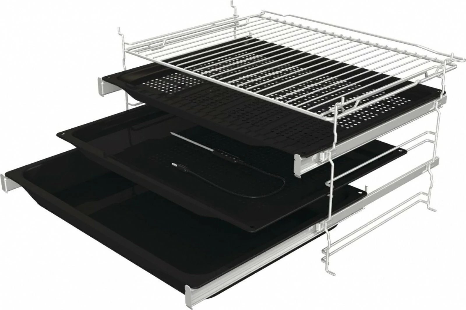 Furrë Gorenje BSA6747A04X, 77L, inox, A+