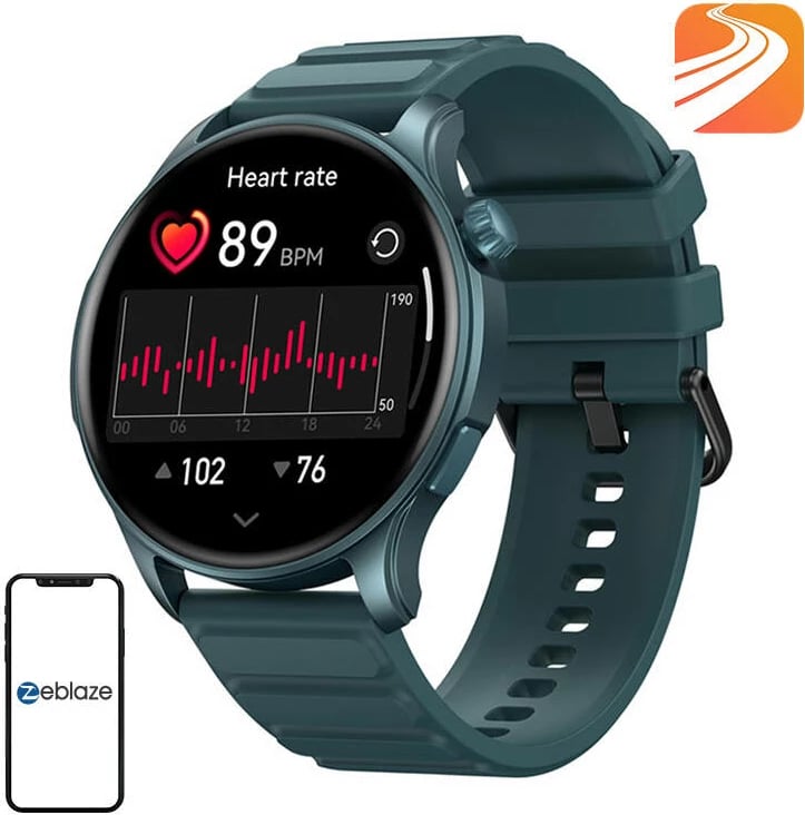 Smartwatch Zeblaze Btalk 3 Pro, 1.43" AMOLED, Blu