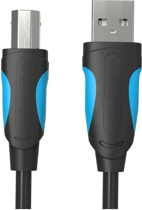 Kabëll Vention USB-A/USB-B, 10m, zi-kaltër