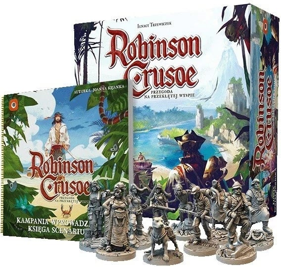 Lojë tavoline Robinson Crusoe: Adventure on the Curse of This Island - Collector's Edition