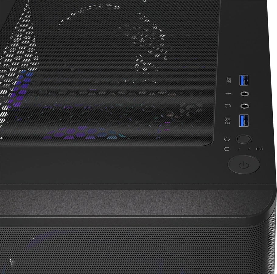 Kasë Endorfy Ventum 200 Air, Midi Tower, ATX, xham i temperuar, e zezë