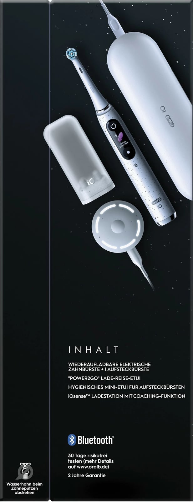 Furçë dhëmbësh elektrike Oral-B iO Series 10, për të rritur, e bardhë