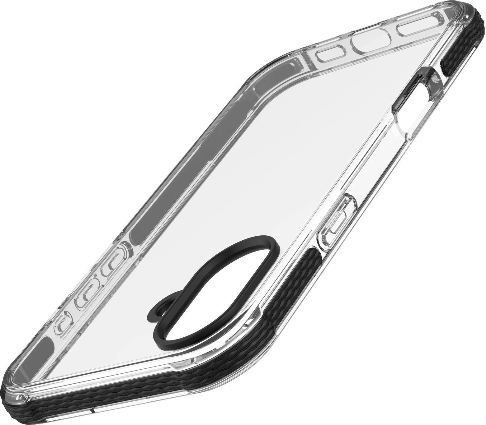 Mbështjellës Cellular Line Tetra Force Strong Guard për iPhone 16, 6.1", i zi