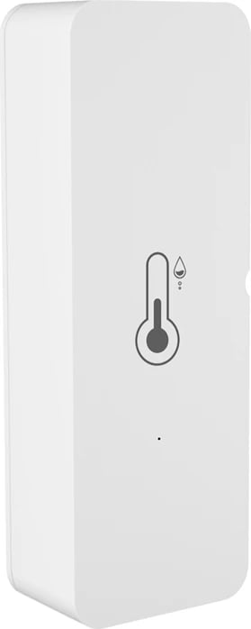 sensor smart Wi‑Fi temperaturë & lagështi, Avatto WHS10, Tuya/Smart Life, diapazon −9.9–60°C dhe 0–99.9% RH, 2× AAA