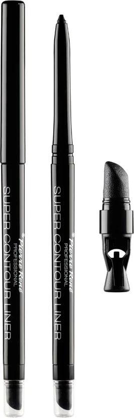 Laps për sy Pierre Rene Super Contour Liner Waterproof Black 0.35g