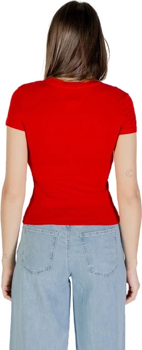Maicë Tommy Hilfiger Jeans femra e kuqe