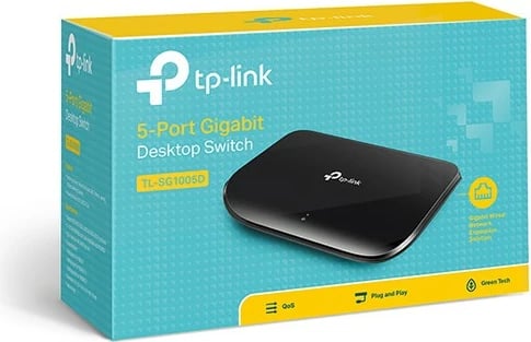 Switch TP-LINK TL-SG1005D, 5 porta, Desktop, i zi