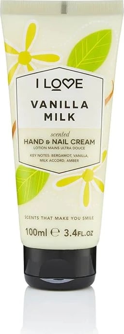 Krem për duar dhe thonj I Love Vanilla Milk 100ml për femra
