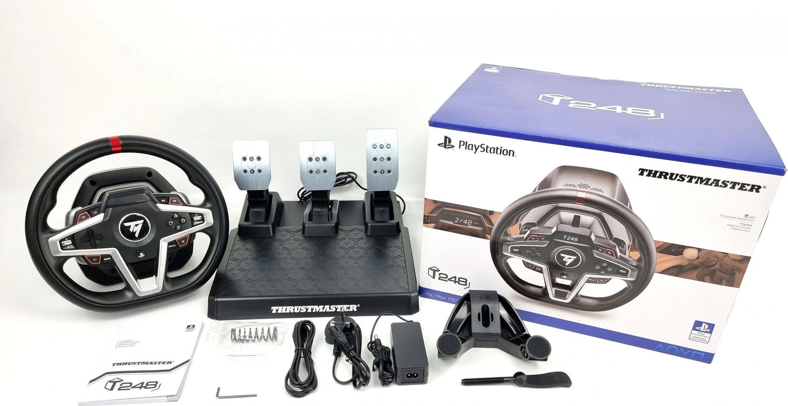 Volan Thrustmaster T248 + Pedaliera Hybrid Drive PC/PS/PS5