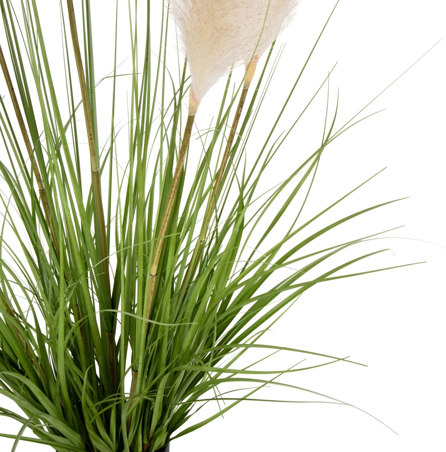 Bimë sintetike dekorative në vazo, FH4024, bar, 95H cm