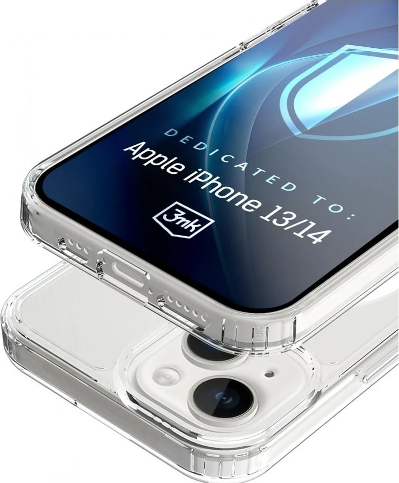 Mbështjellës 3MK Armor MagCase për Samsung S25 Ultra, MagSafe, Transparent