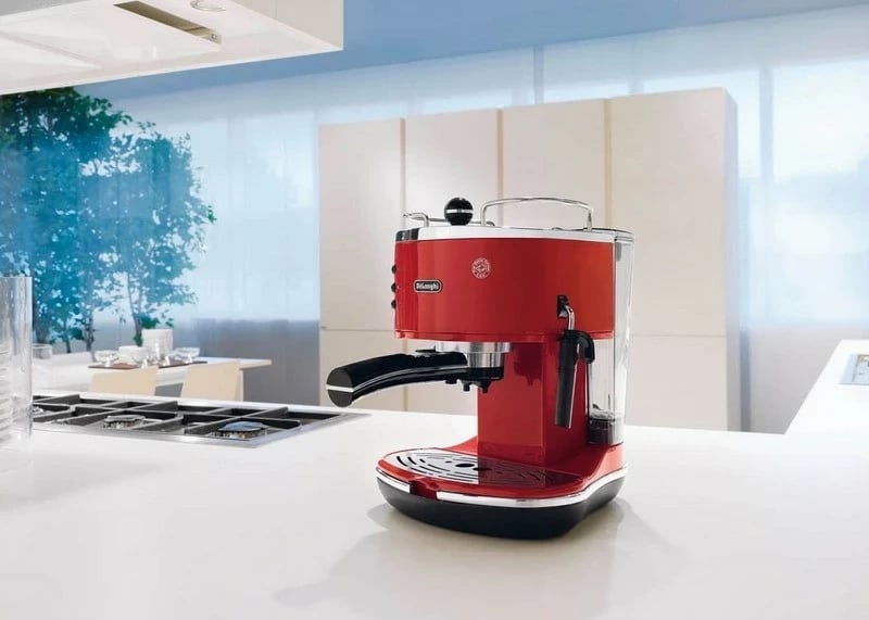 Aparat kafeje DeLonghi Icona ECO 311.R, i kuq