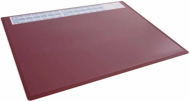 Mbrojtëse tavoline Durable 722303, polipropilen, 650x500mm, e kuqe