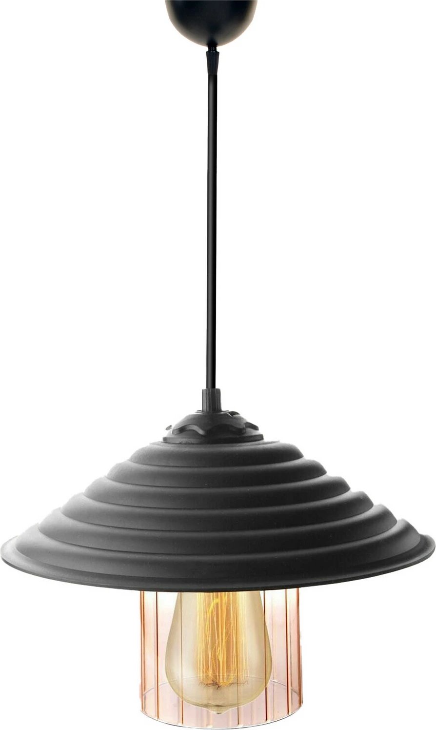 Llambë tavani Opviq, 204-UC, ngjyrë e zezë dhe mjaltë