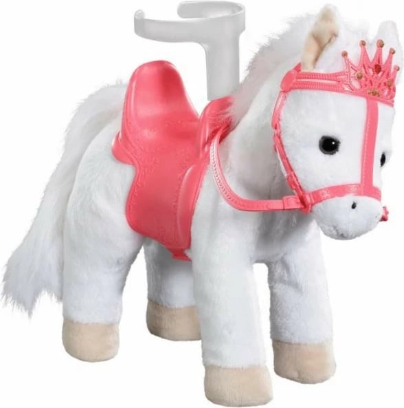 Lodër poni Baby Annabell Little Cute, Zapf, 36cm, me efekte zanore, rozë/bardhë