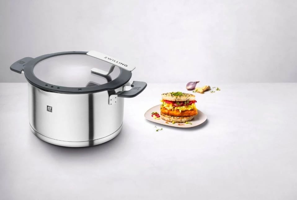 Set tenxheresh Zwilling Simplify 5 copë, çelik inox, kapakë me sitë, inox