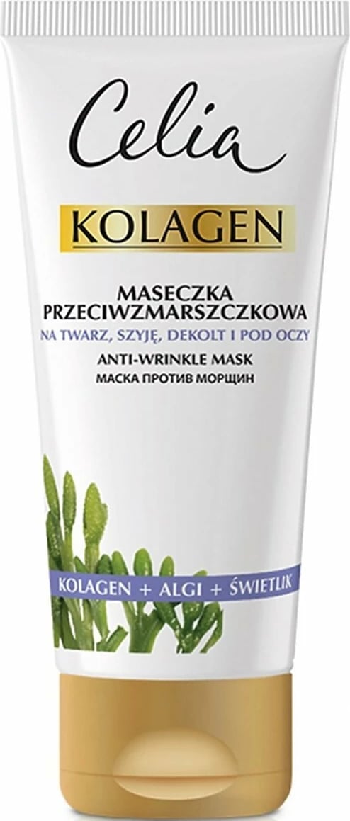 Maskë për fytyrë për femra Celia Collagen Anti-Wrinkle Mask with Algae and Lightscreen, 60ml