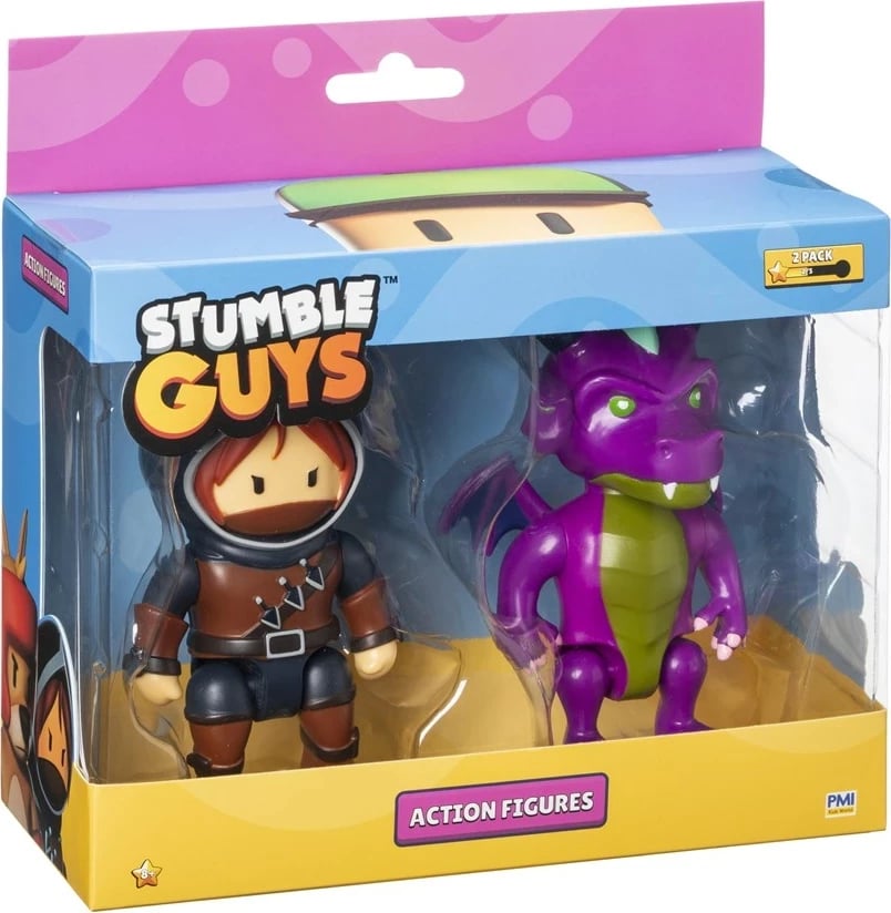 Figura aksion Stumble Guys, P.M.I. Kids World, 11.5cm, 2 copë