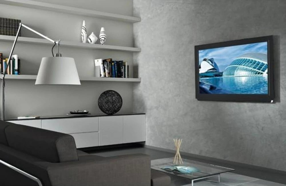 Mbajtës muri TECHly për TV LED/LCD, 23-55", i zi