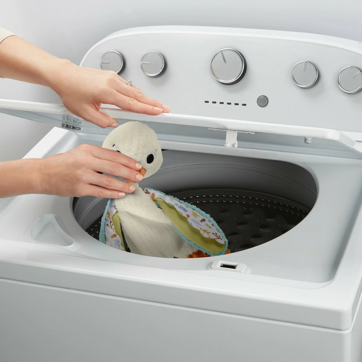 Lodër pelushi sensorike Fisher Price Sensimals Rosaku, shumëngjyrëshe