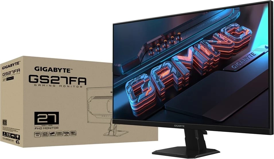 Monitor Gigabyte GS27FA, 27", Full HD, LED, i Zi