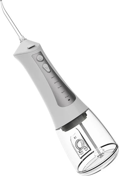 Irigator dhëmbësh Lafe CleanPRO, 2000mAh, 300ml, i bardhë